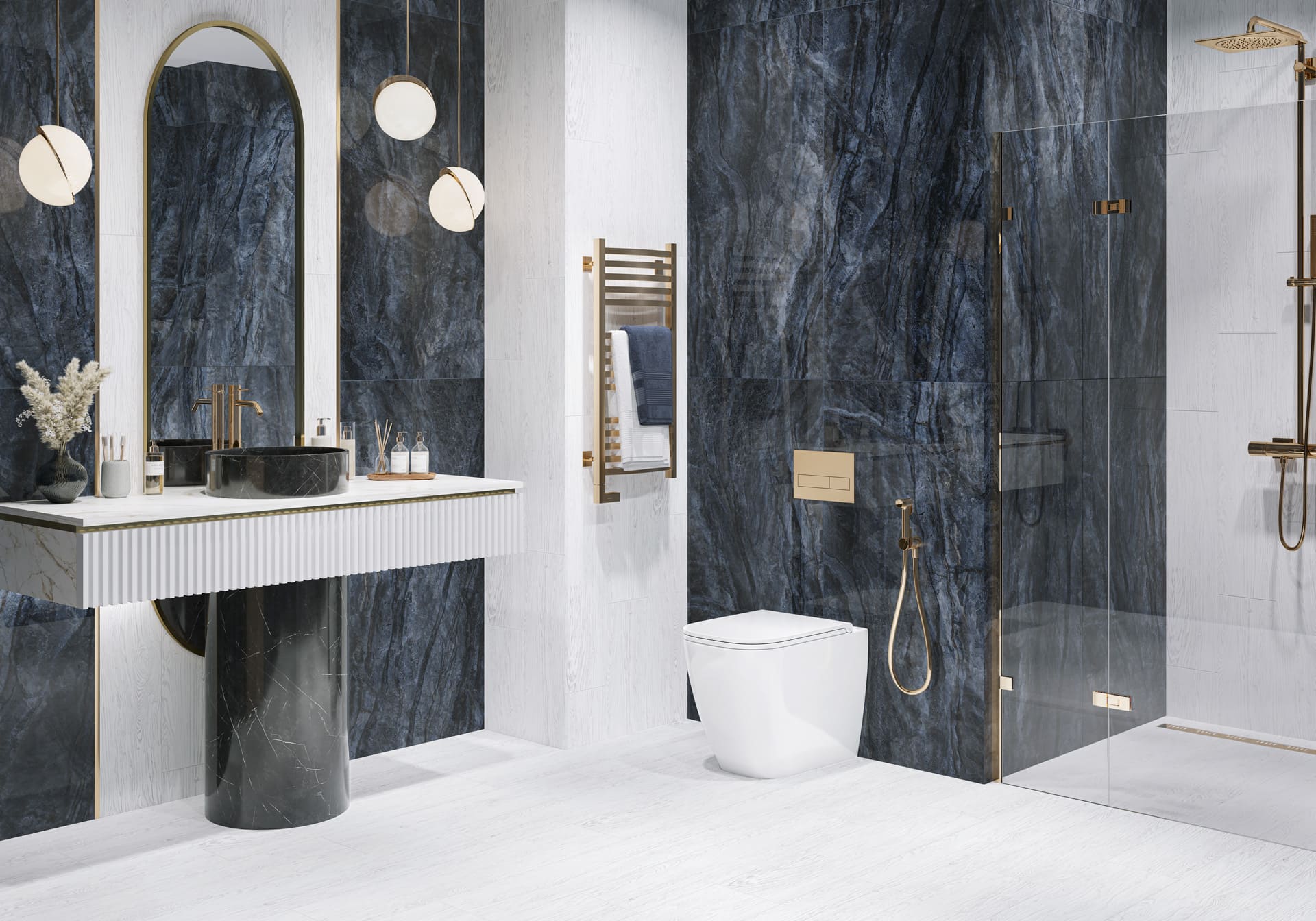 Фотография Коллекции Cuba Blue Керамогранита и керамической плитки от производителя - Alma Ceramica, в интернет магазине Casa-Ceramica