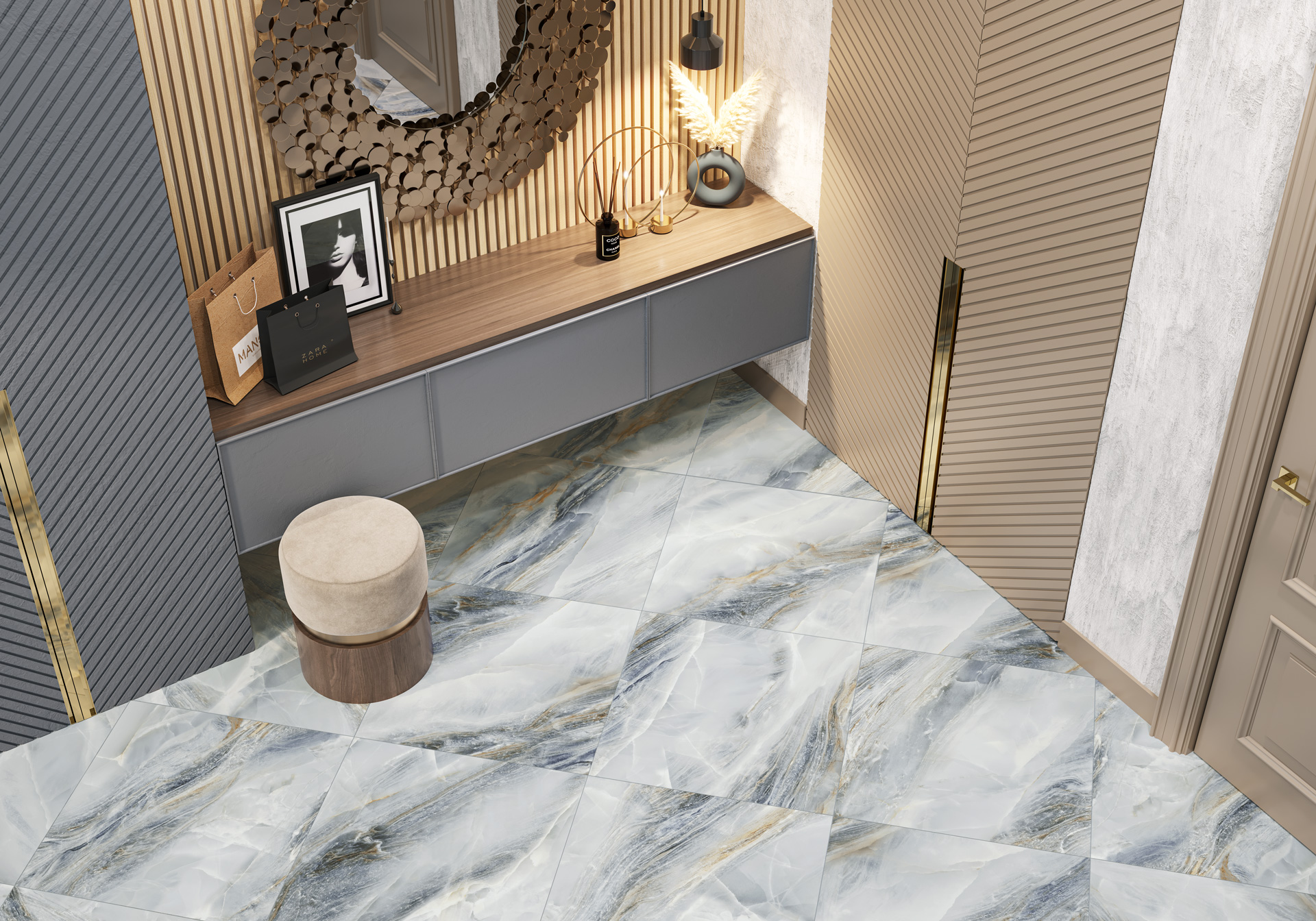 Фотография Коллекции Estelle Керамогранита и керамической плитки от производителя - Alma Ceramica, в интернет магазине Casa-Ceramica