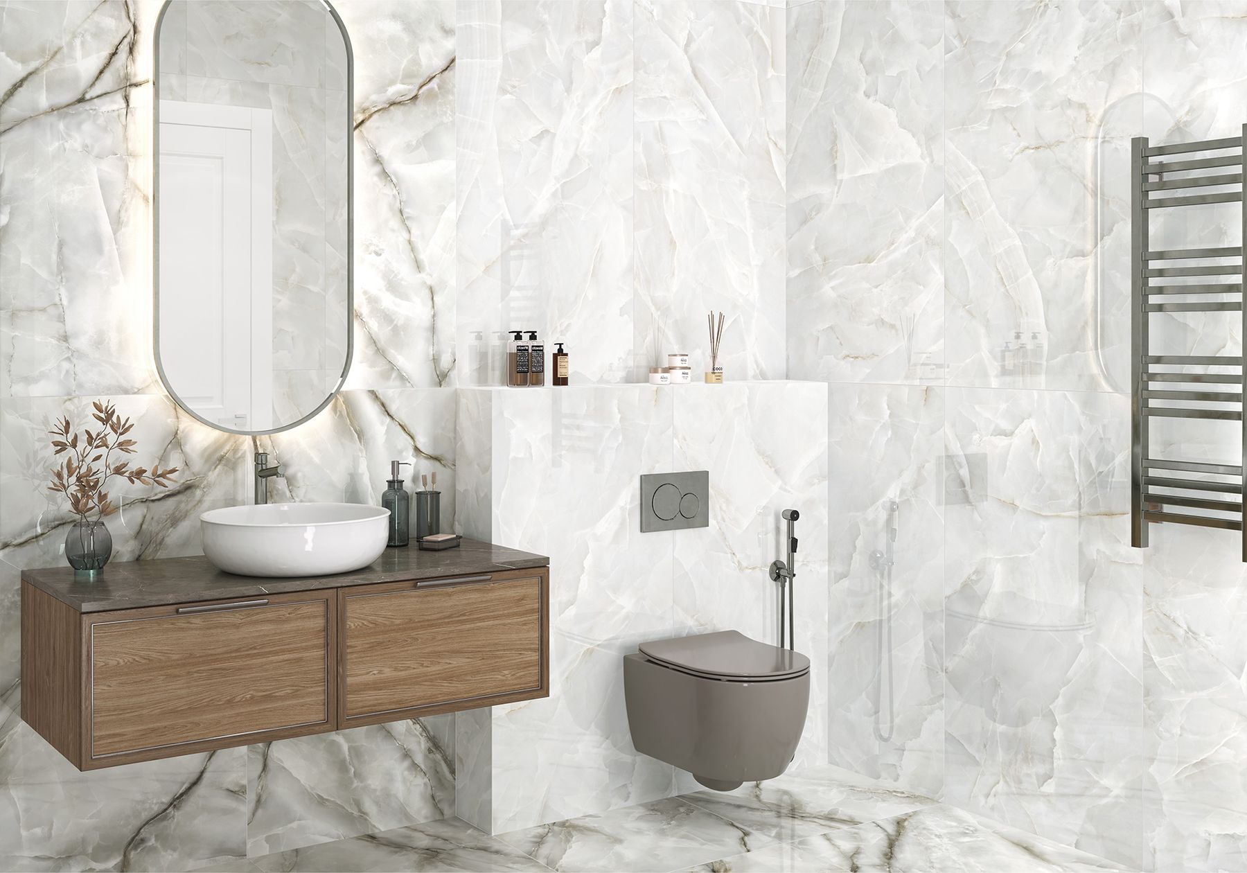 Фотография Коллекции Talisman Onyx Керамогранита и керамической плитки от производителя - Alma Ceramica, в интернет магазине Casa-Ceramica