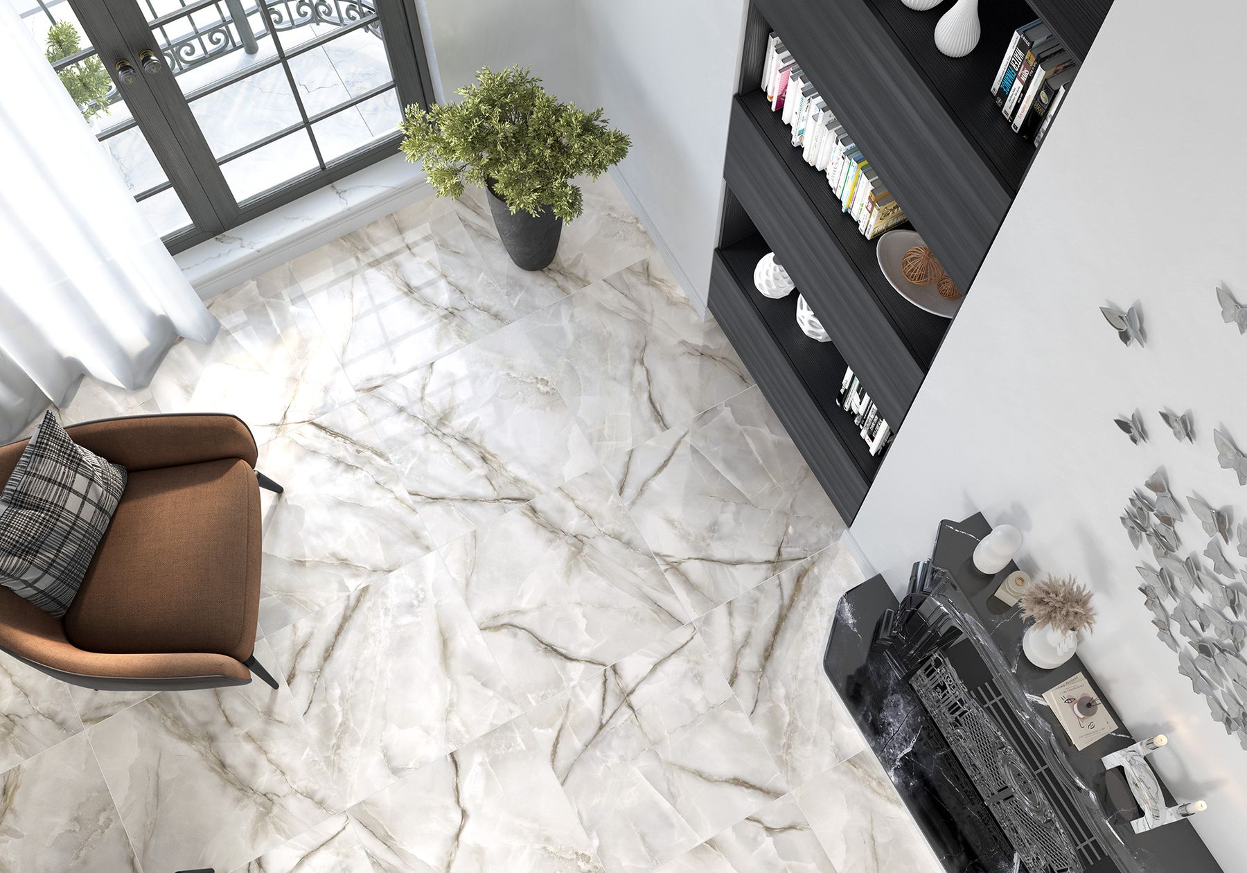 Фотография Коллекции Onyx Royal Керамогранита и керамической плитки от производителя - Alma Ceramica, в интернет магазине Casa-Ceramica