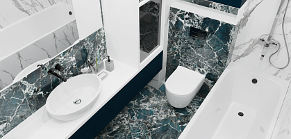 Ванная студии 