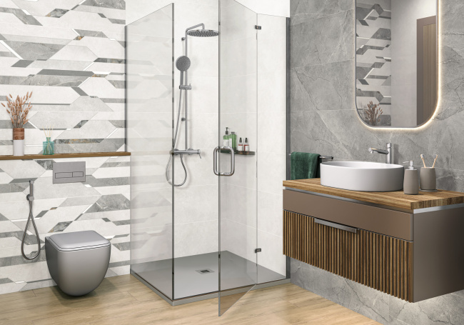 Фотография Коллекции Anturin керамической плитки для ванной от производителя - Alma Ceramica, в интернет магазине Casa-Ceramica