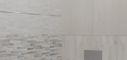 Проект санузла 2-к квартиры