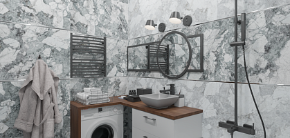 Проект ванной 2к квартиры 28,8 м2