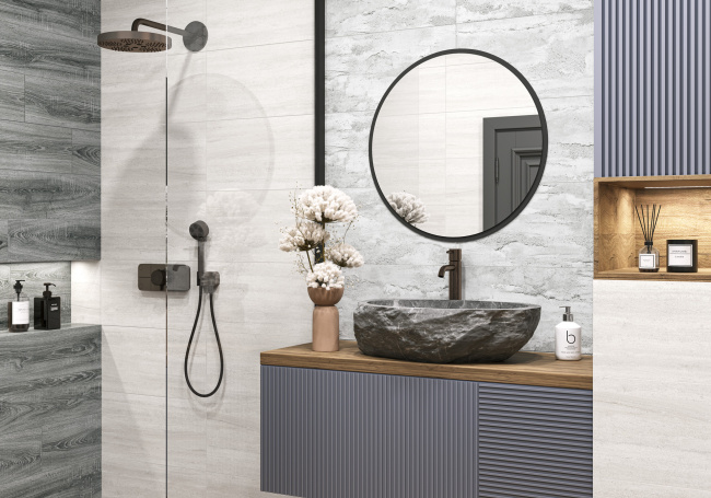 Фотография Коллекции Ferro Керамогранита и керамической плитки от производителя - Alma Ceramica, в интернет магазине Casa-Ceramica