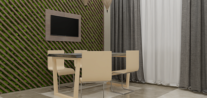 Проект кухня 3-к квартиры