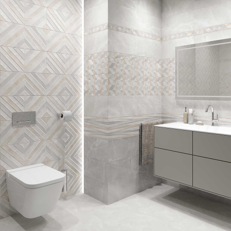 Фотография Коллекции Rivoli керамической плитки для ванной от производителя - Alma Ceramica, в интернет магазине Casa-Ceramica