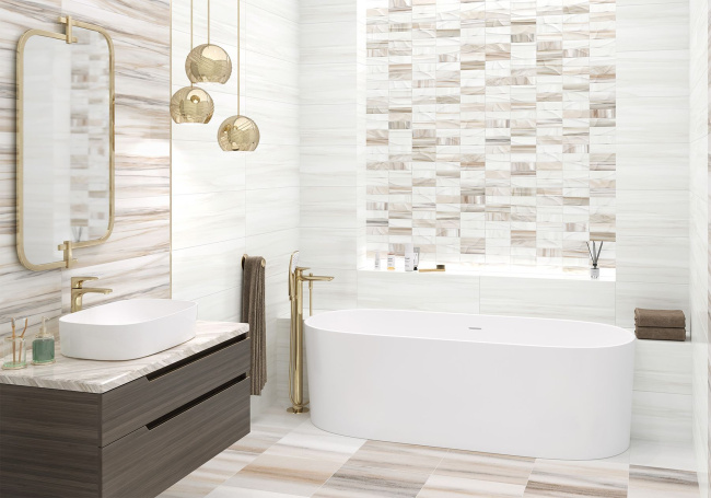 Фотография Коллекции Palissandro керамической плитки для ванной от производителя - Alma Ceramica, в интернет магазине Casa-Ceramica