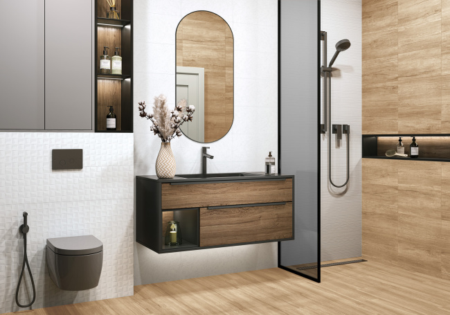 Фотография Коллекции Miloni керамической плитки для ванной от производителя - Alma Ceramica, в интернет магазине Casa-Ceramica