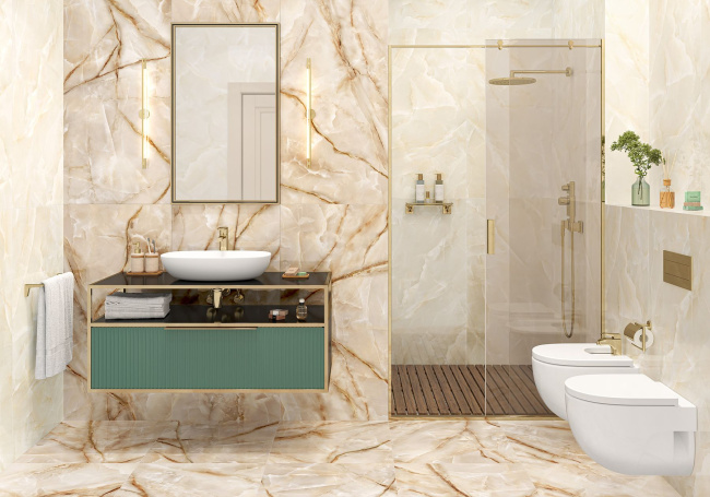 Фотография Коллекции Onyx Royal Керамогранита и керамической плитки от производителя - Alma Ceramica, в интернет магазине Casa-Ceramica