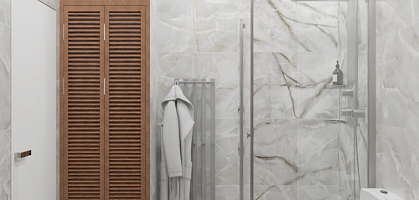 Ванная 2-к квартиры 32,04 м2